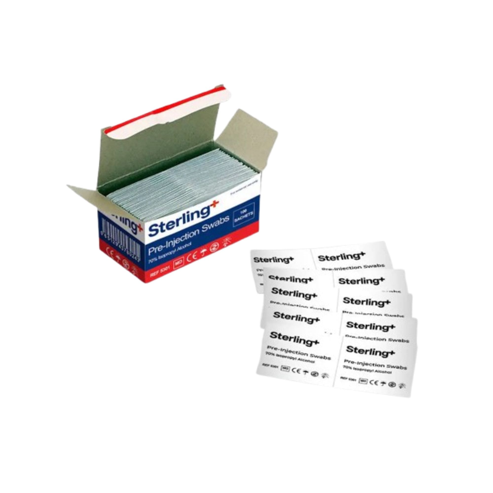 Alcohol Prep Swabs x 100 | Futureproof Peptides Alcohol Prep Swabs x 100 | Futureproof Peptides - Image 1
