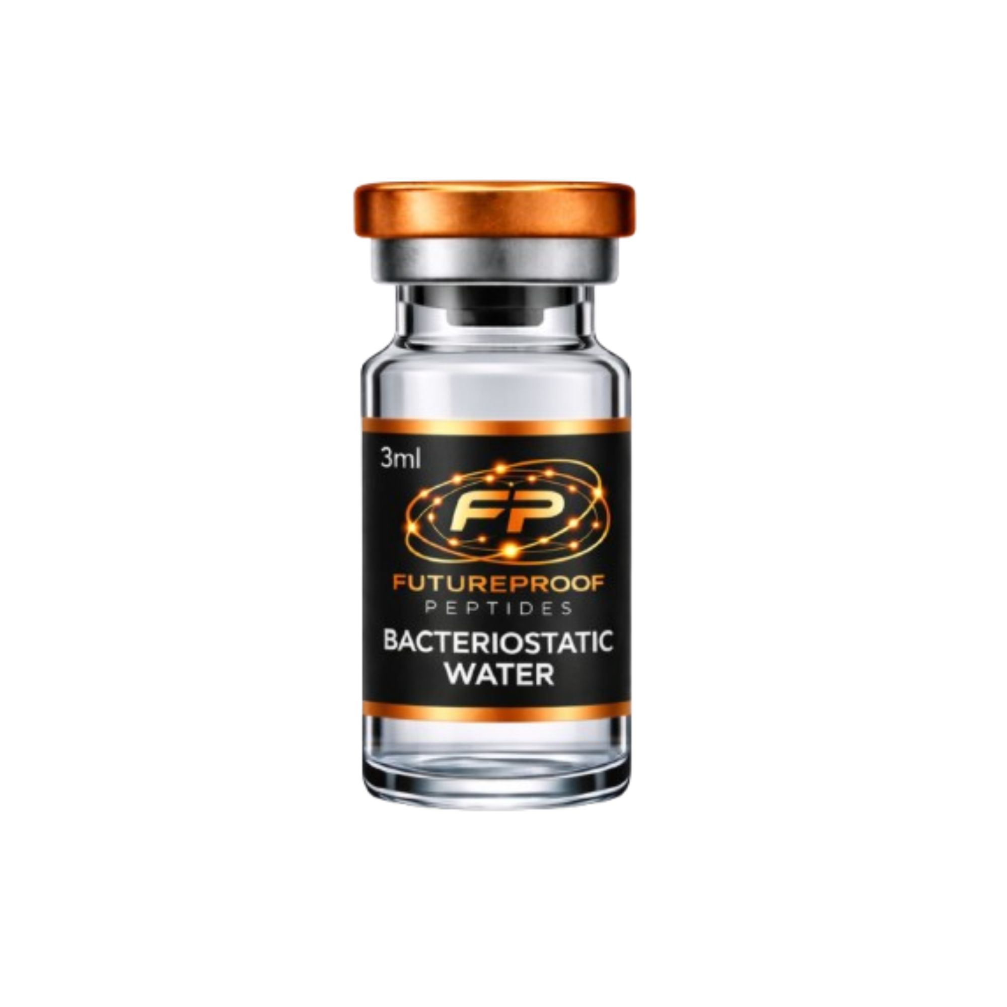 Bacteriostatic Water 3ml Vial | Futureproof Peptides Bacteriostatic Water 3ml Vial | Futureproof Peptides - Image 1